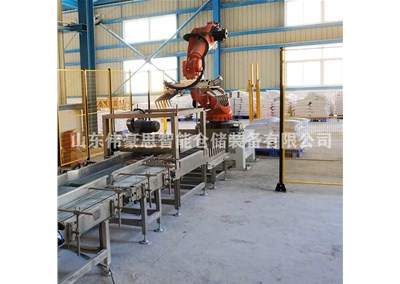 尿素全自動(dòng)包裝碼垛設(shè)備的工作流程是什么？