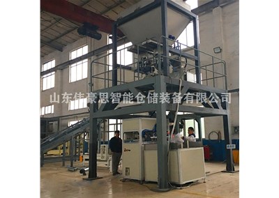 復合肥智能高位碼垛機 袋料全自動包裝碼垛系統(tǒng)