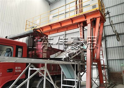 砂漿全自動(dòng)裝車(chē)機(jī)的操作流程