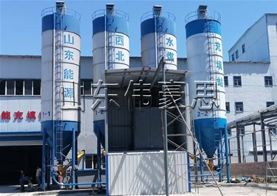 干混砂漿自動噸袋拆袋機(jī) 噸包破包機(jī)工作流程