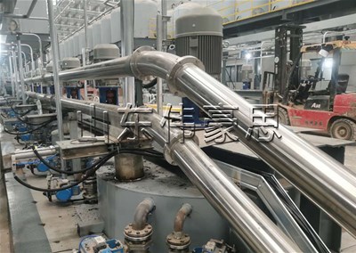 尿素顆粒管鏈輸送機 管鏈?zhǔn)捷斔蜋C工作實拍