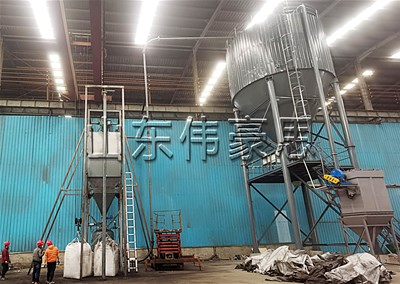 除塵灰噸袋自動拆袋機(jī)可配套哪些設(shè)備？