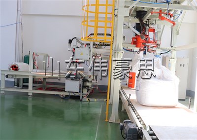 石膏粉全自動噸袋包裝機(jī)的工藝流程是什么？
