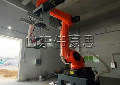 硫磺粉機(jī)械手破袋機(jī) 全自動(dòng)拆包機(jī)器人案例