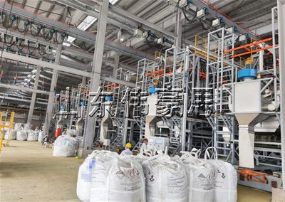 電池粉自動(dòng)噸袋拆袋機(jī) 不落地式噸包自動(dòng)拆包機(jī)