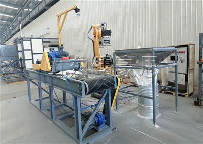 氫氧化鈉全自動(dòng)破袋機(jī) 自動(dòng)拆垛拆包機(jī)器人